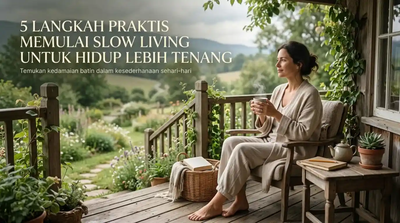 5 Langkah Praktis Memulai Slow Living